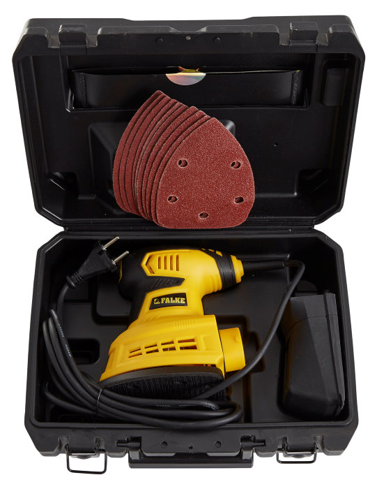 Falke multisliper 200 W med støvoppsamler